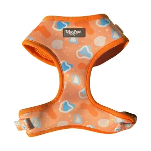Blobby Orange Adjustable Harness