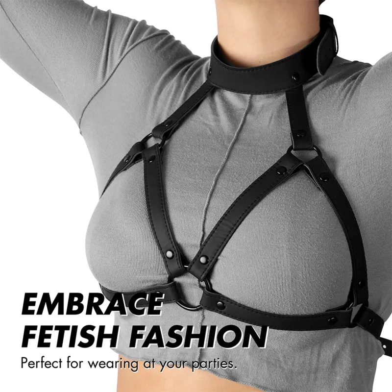 Bondage Adjustable Chest Harness