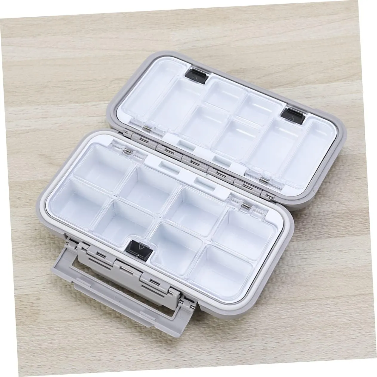 Box Squid Gray Swivel Fish Hook Fishing Accessories Fishing Supplies Fishing Bait Storage Fishing Lure