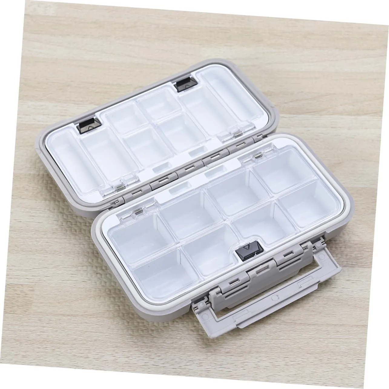 Box Squid Gray Swivel Fish Hook Fishing Accessories Fishing Supplies Fishing Bait Storage Fishing Lure