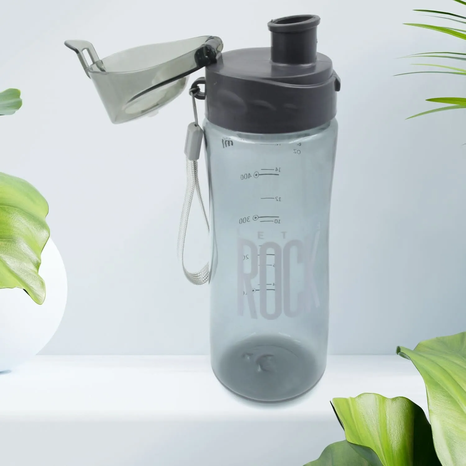 BPA-Free Plastic Water Bottle with Carry Case – Leak-Proof Sports Bottle for Travel, Gym, and Daily Use (1 Pc)