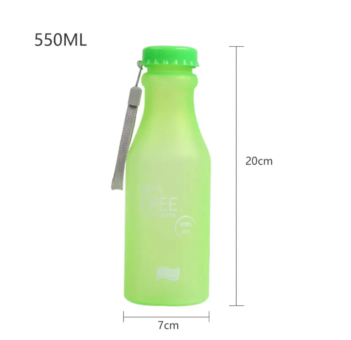BPA Free Water Bottle (550 ML)