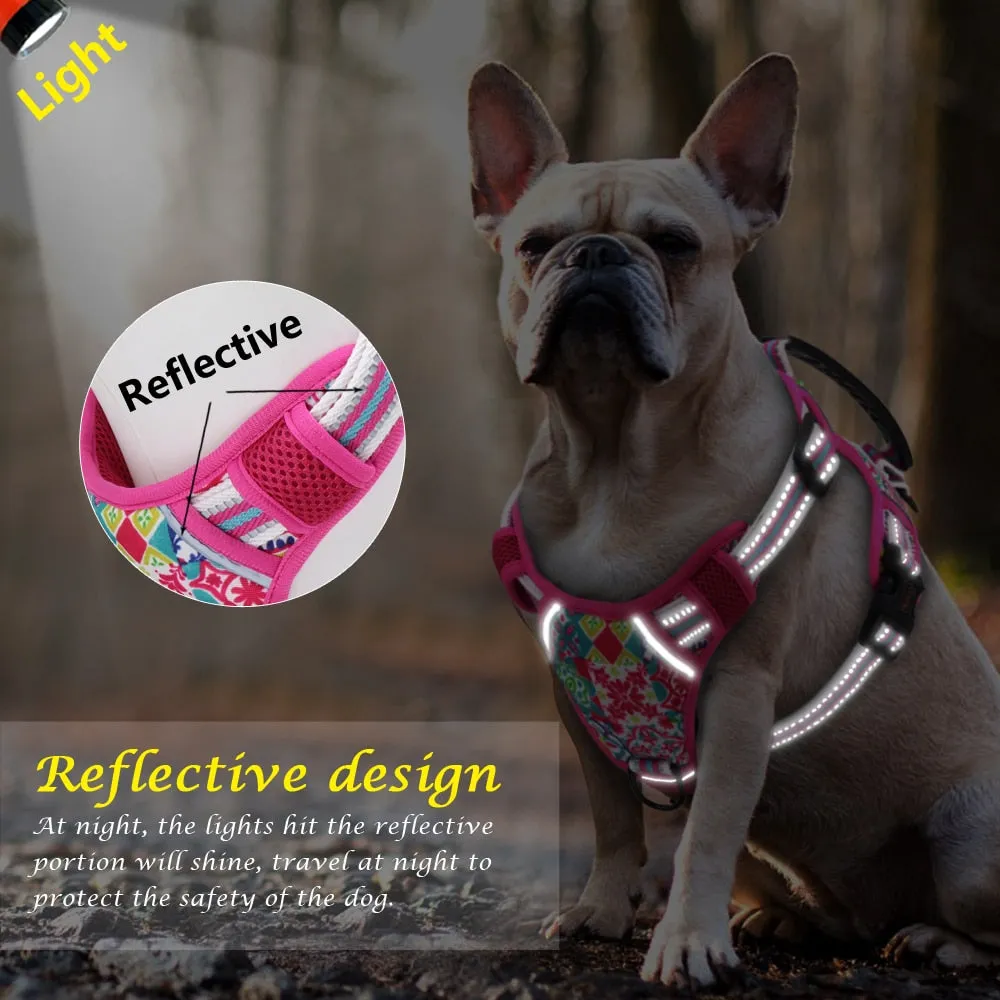 Breathable French Bulldog Harness Vest