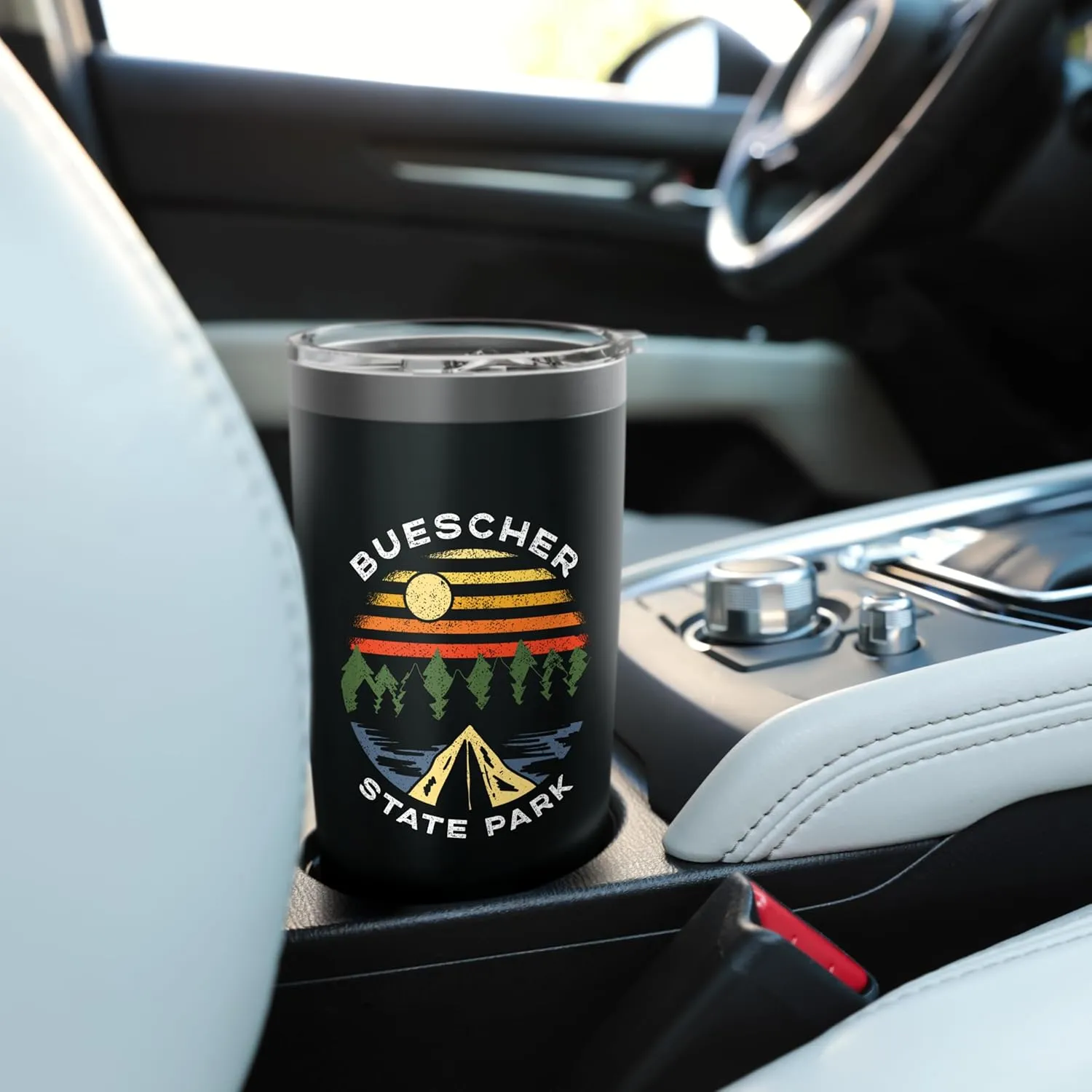 Buescher State Park Texas Camping TX Vacation Souvenir Stainless Steel Insulated Tumbler