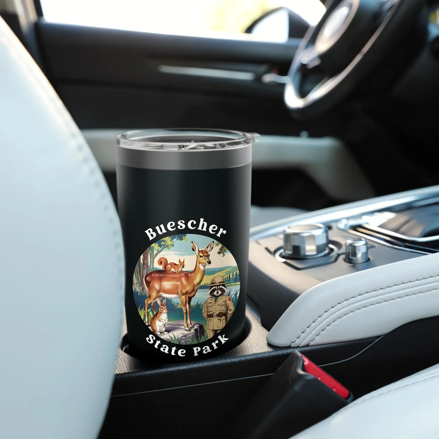 Buescher State Park Texas Outdoors Vacation Souvenir Stainless Steel Insulated Tumbler