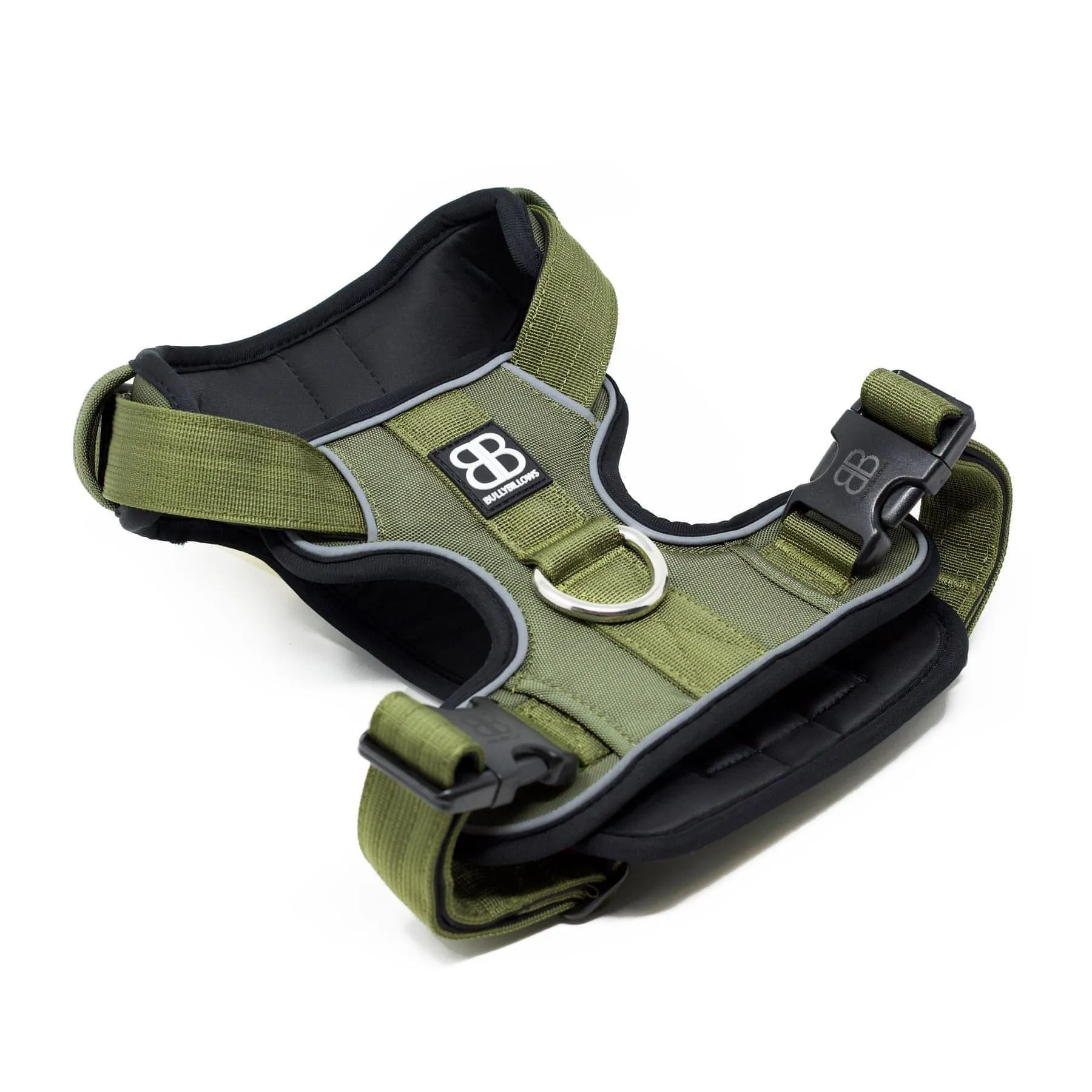 Bully Billows Premium Dog Harness v 2.0 - Khaki