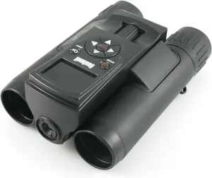 Bushnell ImageView 8 x 30mm Roof Prism Camera Binoculars with HD Video Recorder, Black