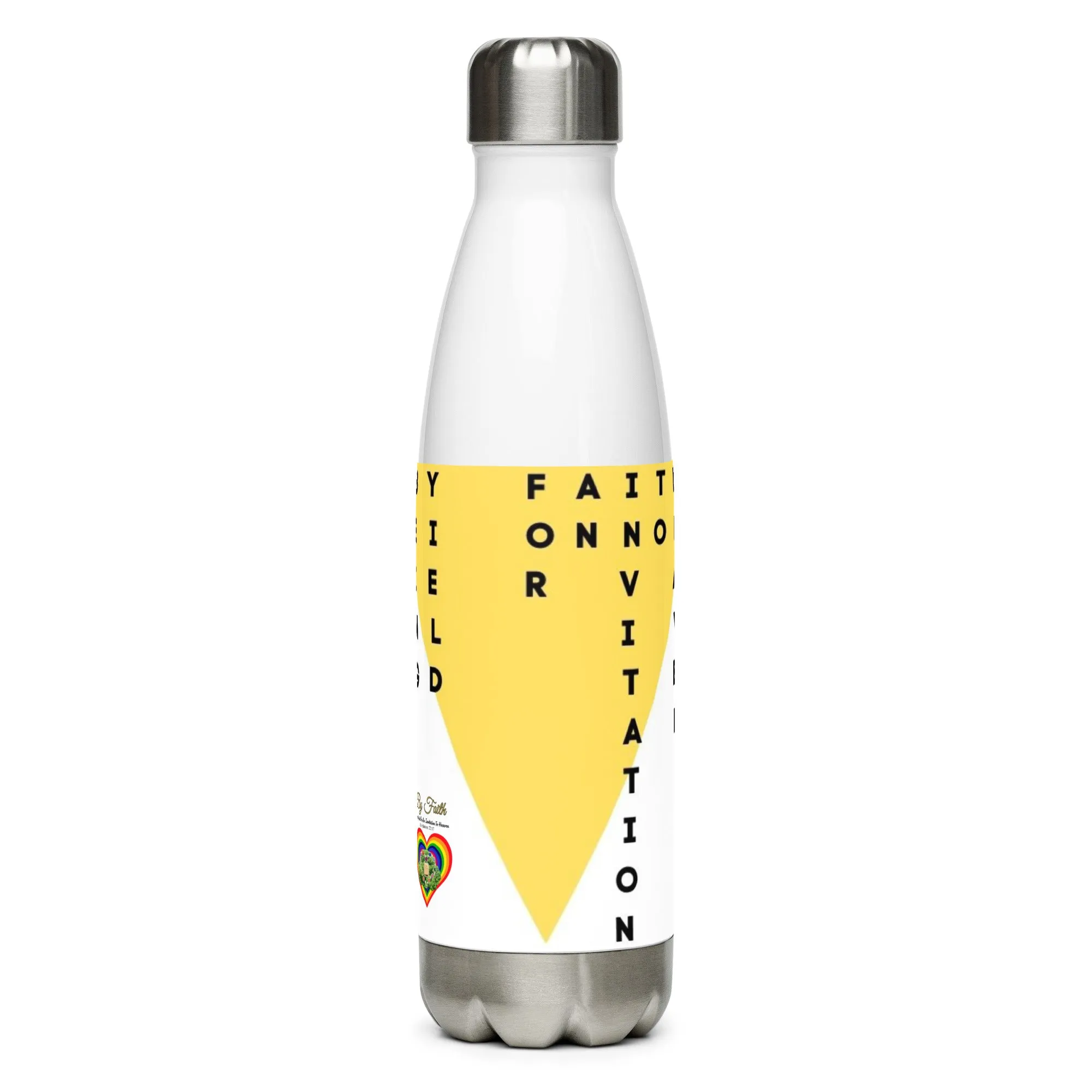 By Faith Stainless Steel Water Bottle