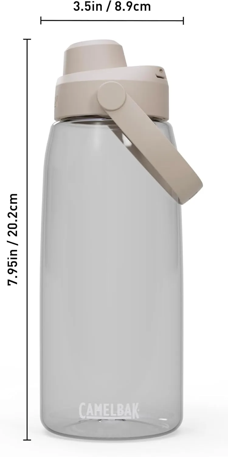 CamelBak Thrive Chug 32oz Water Bottle with Tritan Renew - Leak Proof Lid, Clear