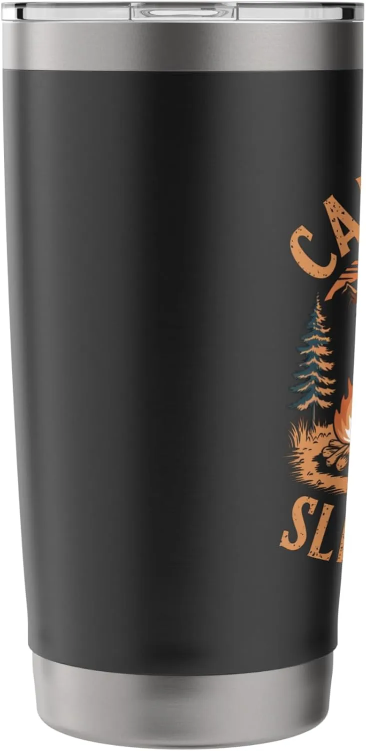 Camp High Sleep Cozy Alpine Camping Stainless Steel Insulated Tumbler