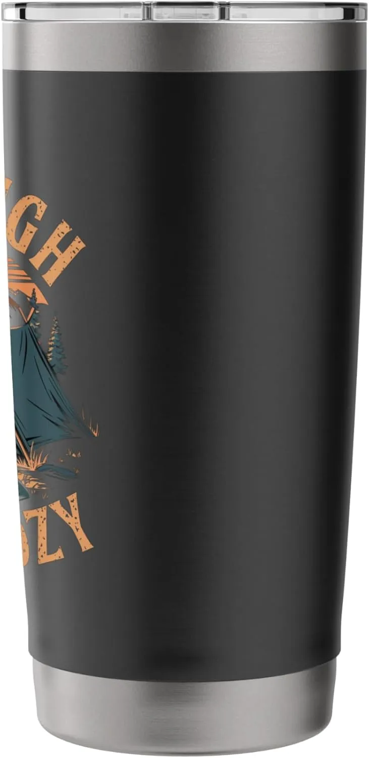 Camp High Sleep Cozy Alpine Camping Stainless Steel Insulated Tumbler