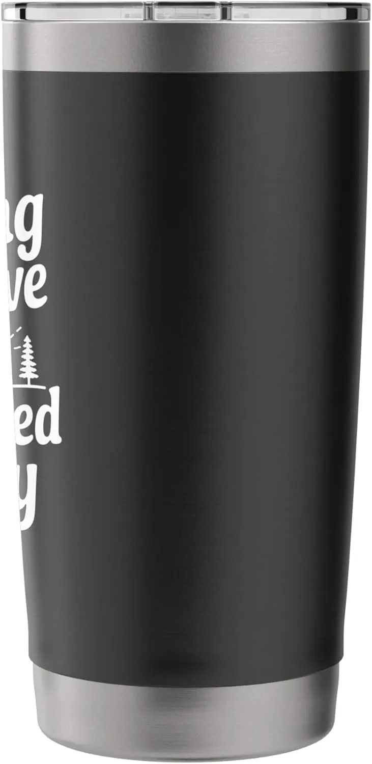 Camping Collective Joy Distracted Society Stainless Steel Insulated Tumbler