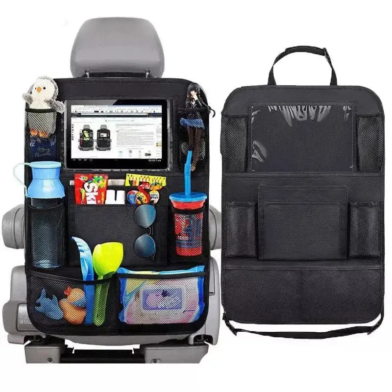 Car Backseat Organizer with Tablet Holder – Keep Your Car Clutter-Free!