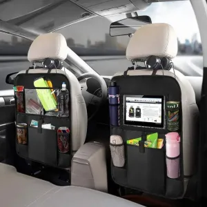 Car Backseat Organizer with Tablet Holder – Keep Your Car Clutter-Free!