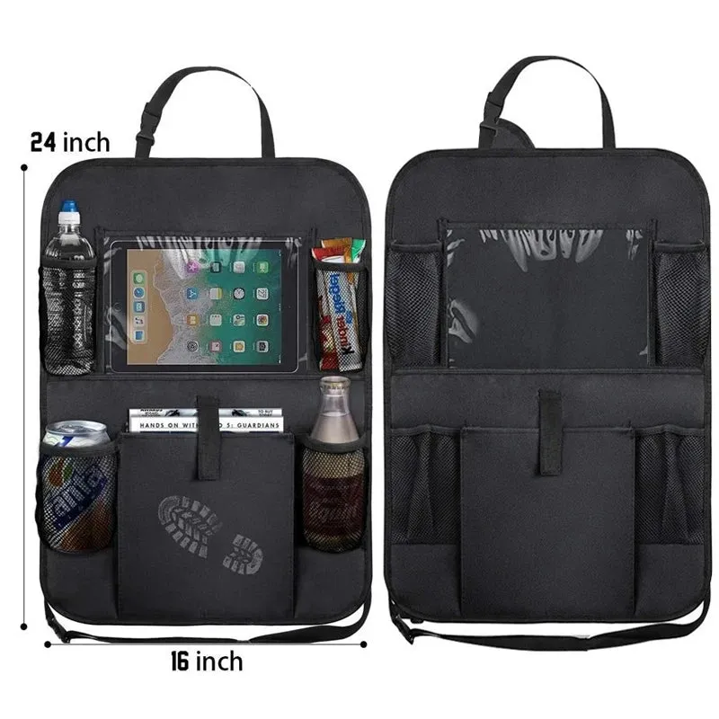 Car Backseat Organizer with Tablet Holder – Keep Your Car Clutter-Free!