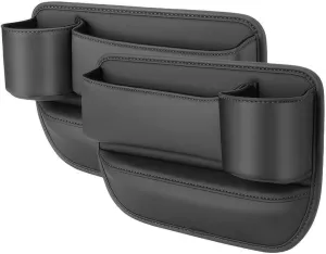 Car Seat Gap Filler Organizer for Mercedes-Benz B-Class Hatchback W242 2014 2015 2016 2017, Car Gap Filler Car Seat Storage Box Seat Gap Storage Box Car Accessories,Black