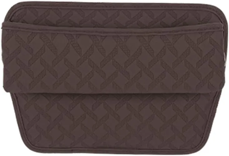 Car Seat Storage Box for MG 3/3 (AU)/ (ME)/4/4 (CN)/5 (CN)/5 (ME)/5 EV/HS/Midget, Premium Leather Car Storage Box Car Tidy Essentials with USB Charging Hole,A Brown