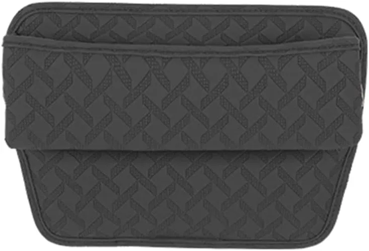 Car Seat Storage Box for MINI Aceman/Clubman/Cooper/Countryman/Concept, Premium Leather Car Storage Box Car Tidy Essentials with USB Charging Hole,D Grey