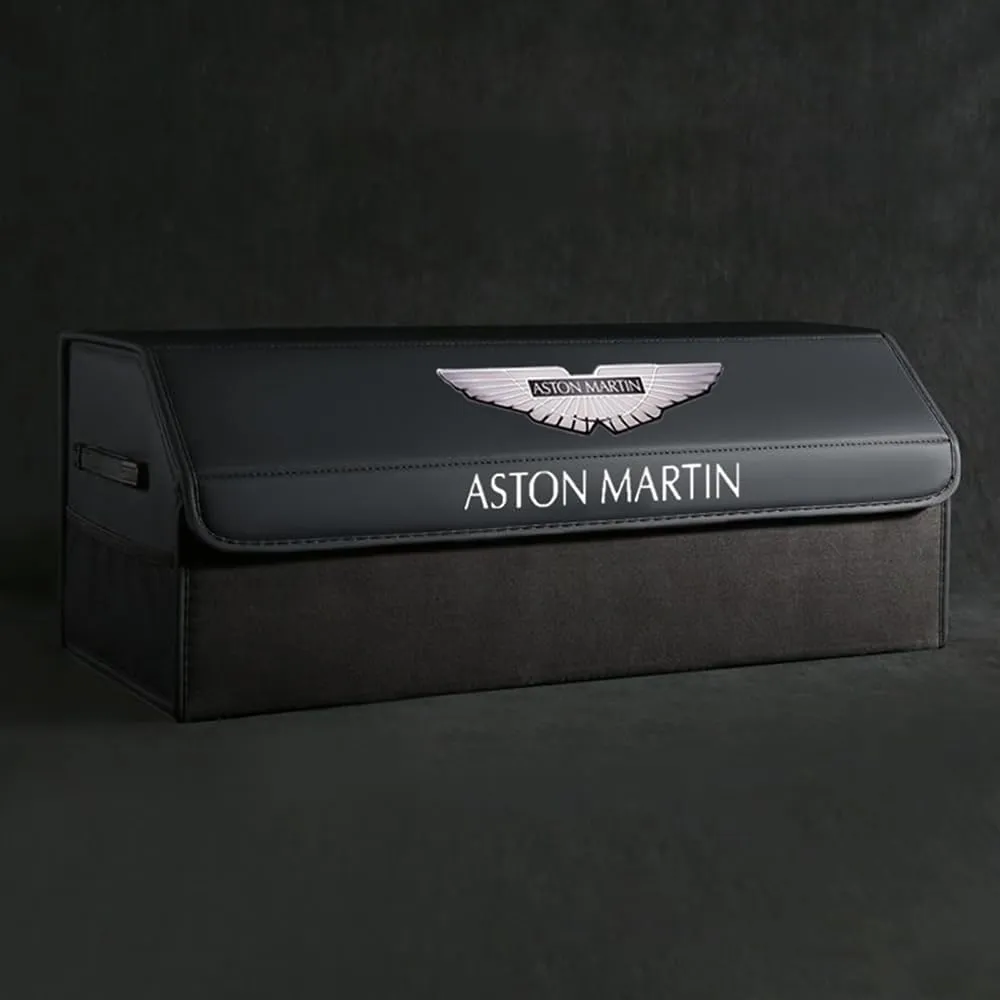 Car Trunk Storage Box for Aston Martin DB11,Foldable Storage Organiser Bag Trunk Boot Tidy Organiser Durable Large Volume Internal Accessories,75 * 31 * 30cm-B