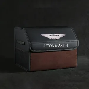 Car Trunk Storage Box for Aston Martin V12 Vantage S Coupe/Vantage S Roadster 2016,Foldable Storage Organiser Bag Trunk Boot Tidy Organiser Durable Large Volume Internal Accessories
