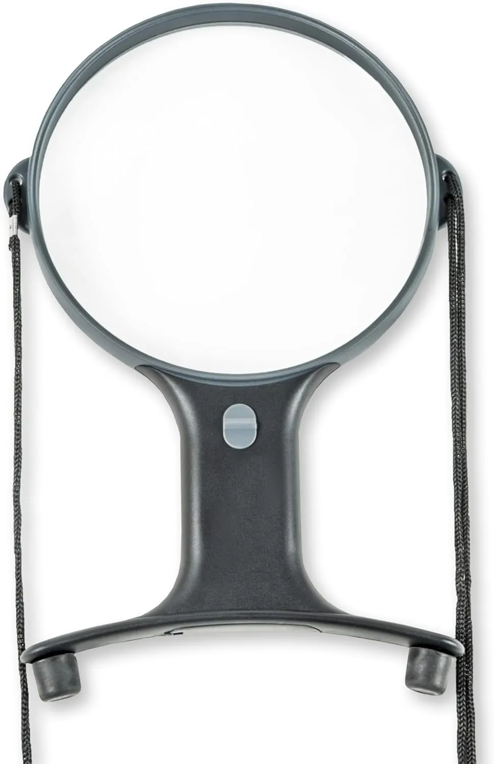 Carson Optical MagniShine LED Lighted 2x Power Hands-Free Magnifier (HF-66) , Black