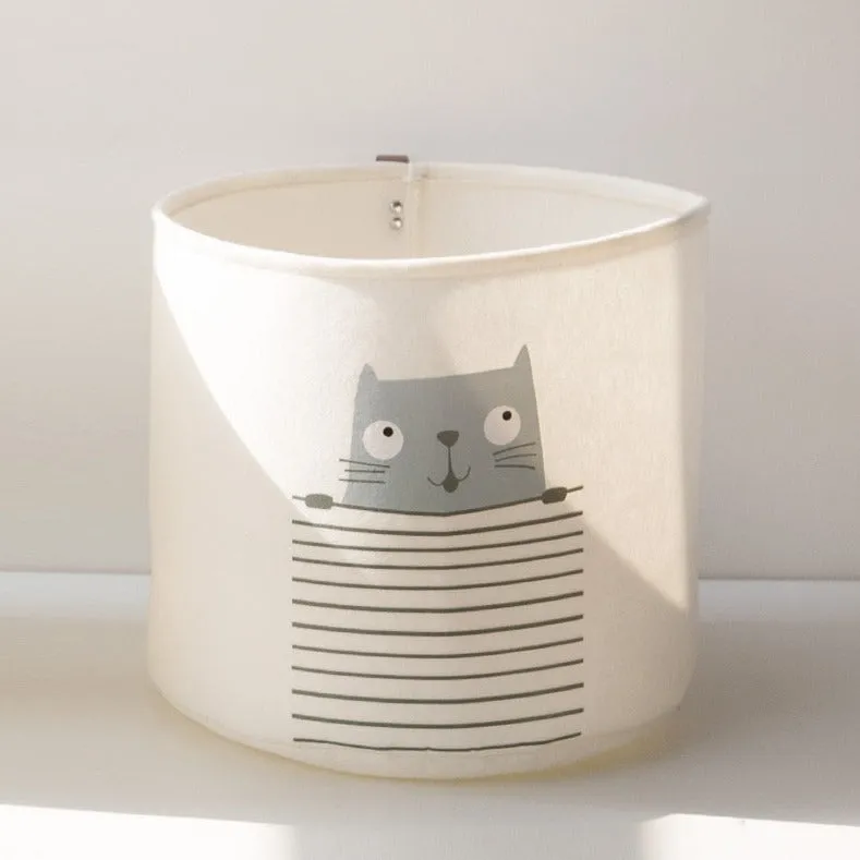 Cartoon Baby Laundry Basket