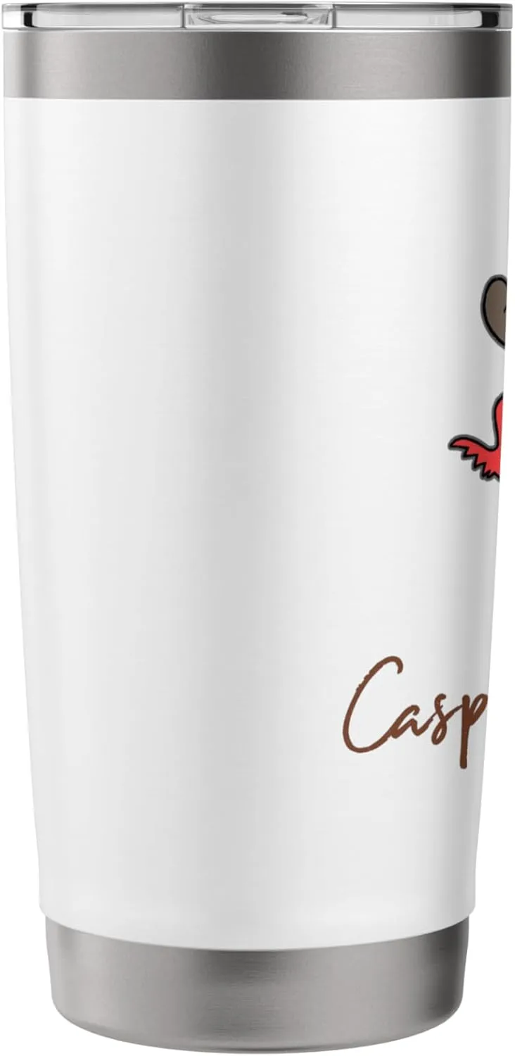 Casper Mountain Moose Whimsy Dancing Wilderness Camping Stainless Steel Insulated Tumbler