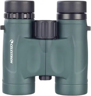 Celestron 71330 Nature DX 8x32 BaK-4 Prism Binoculars, Green