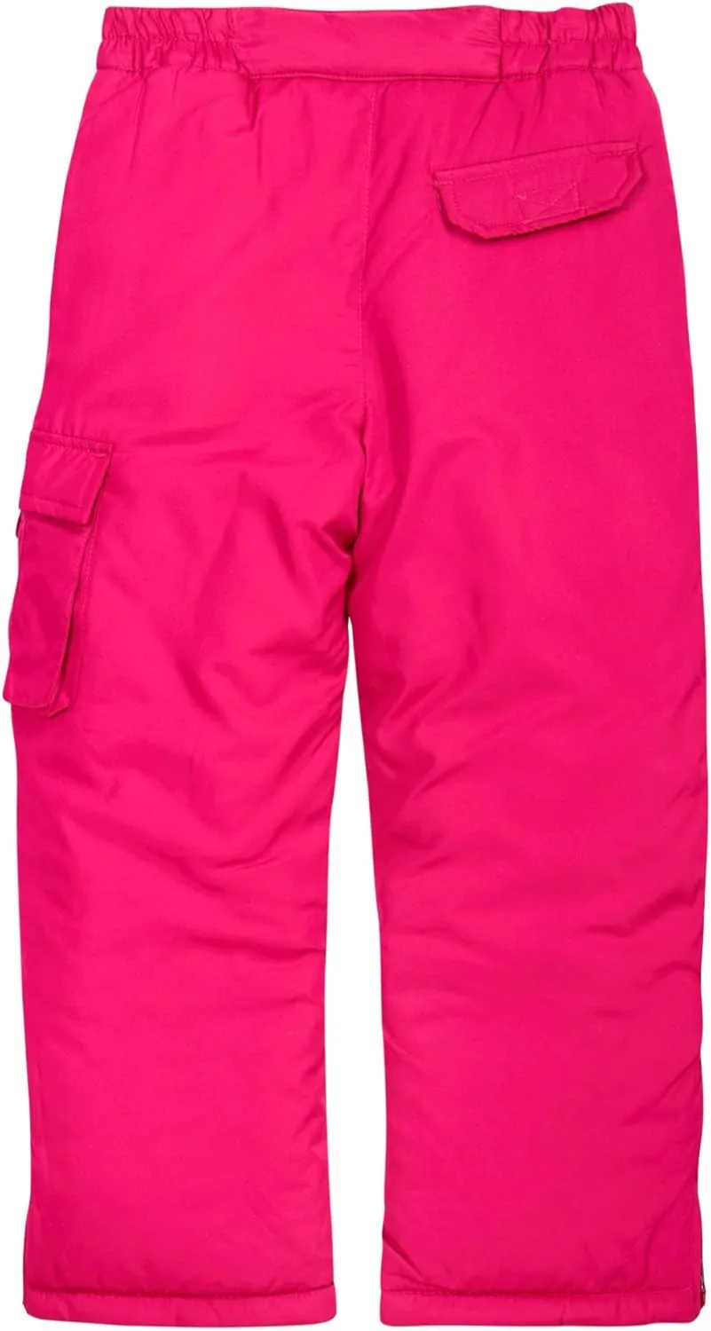 Cherokee Kids' Snow Pants - Boys and Girls Insulated Heavyweight Water-Resistant Ski Pants (4-18)