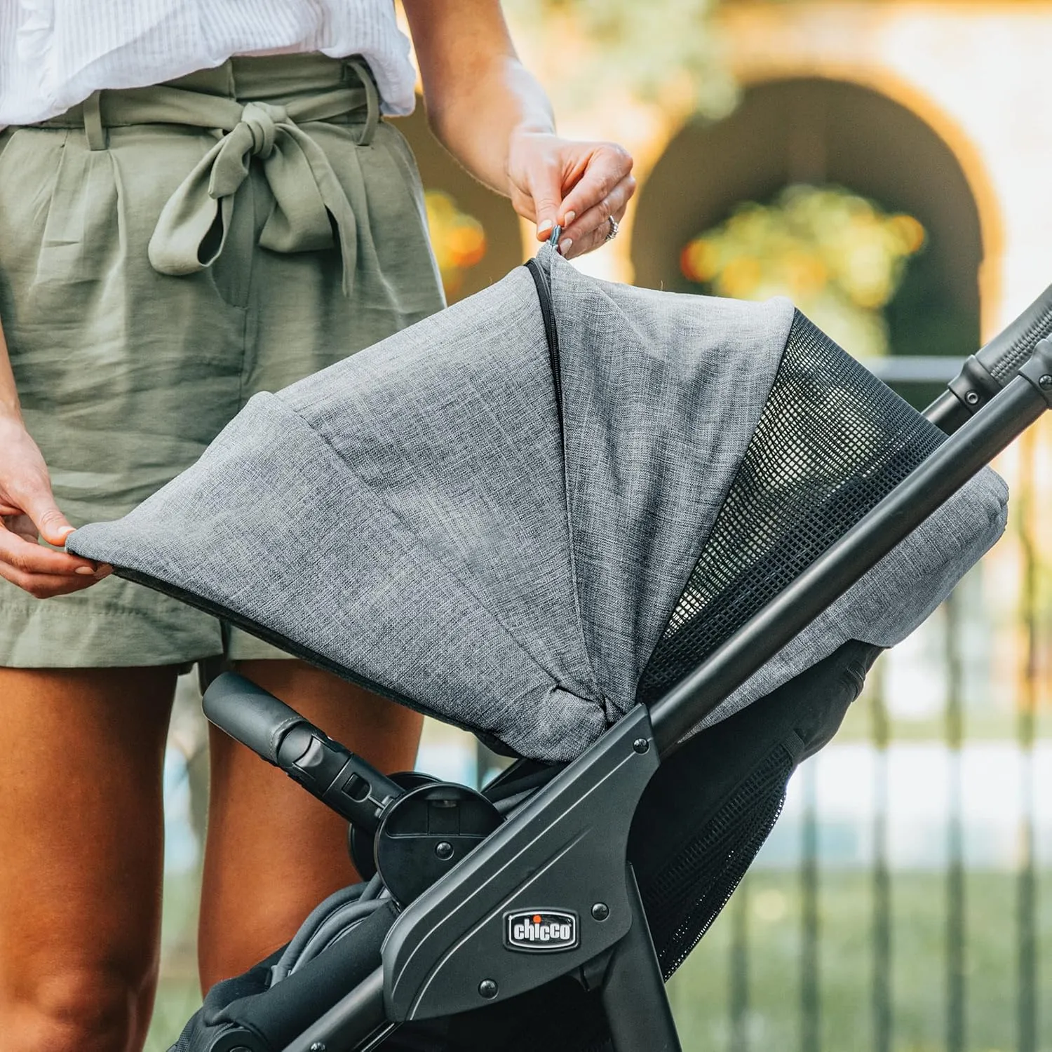 Chicco Corso Primo ClearTex Travel System - Aspen | Black