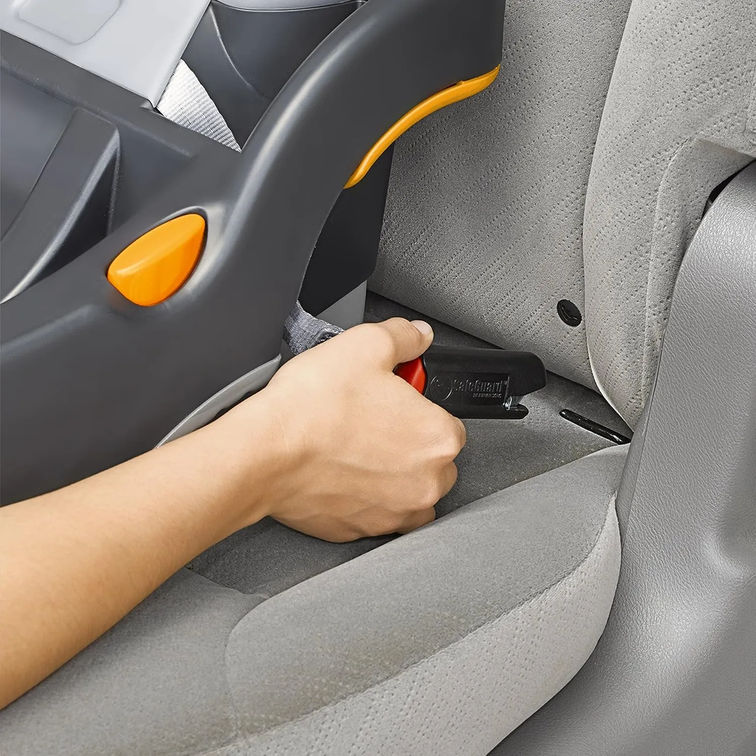 Chicco KeyFit® 30 Infant Car Seat and Base, Rear-Facing Seat for Infants 4-30 lbs., Infant Head and Body Support, Compatible with Chicco Strollers, Baby Travel Gear | Orion/Grey