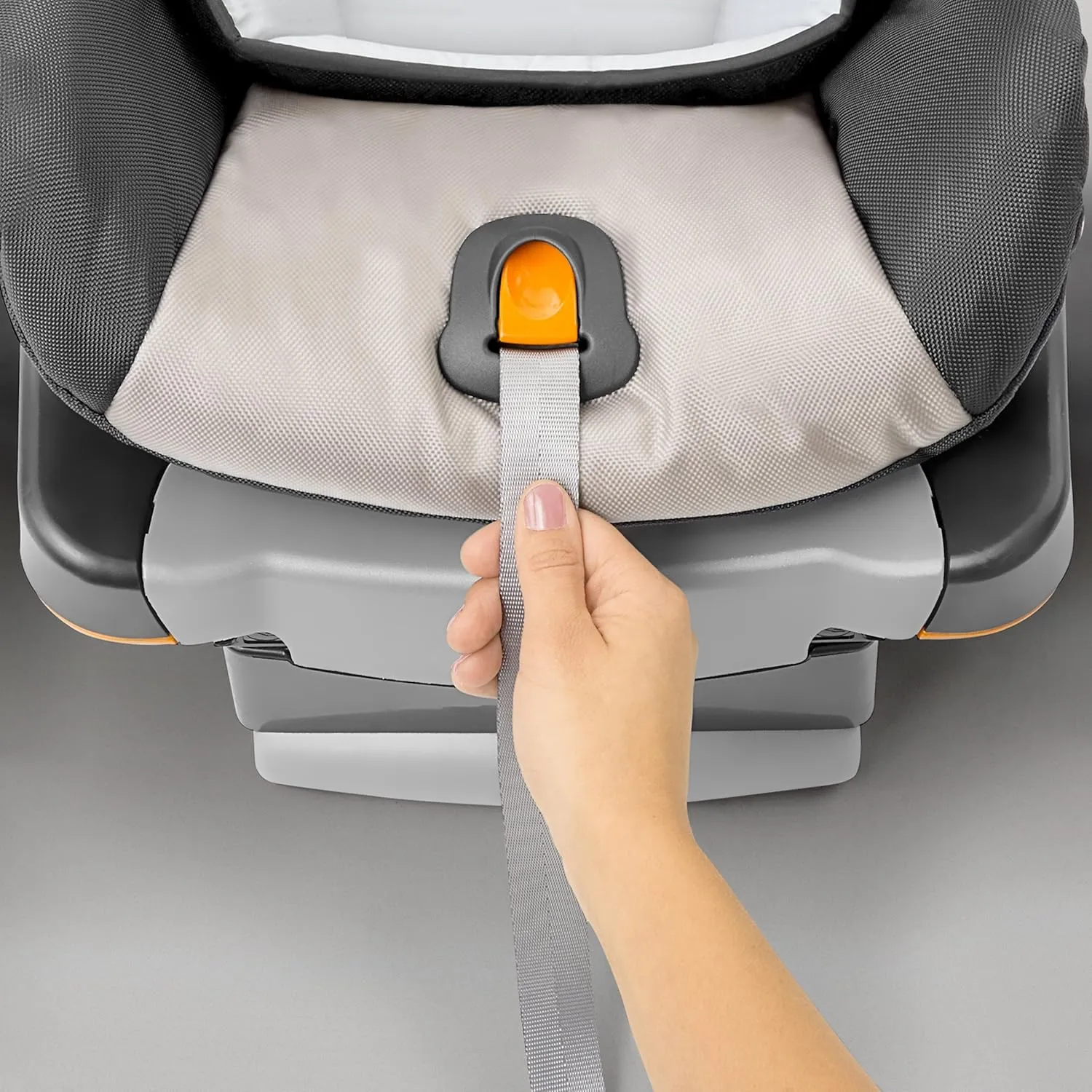Chicco KeyFit® 30 Infant Car Seat and Base, Rear-Facing Seat for Infants 4-30 lbs., Infant Head and Body Support, Compatible with Chicco Strollers, Baby Travel Gear | Orion/Grey