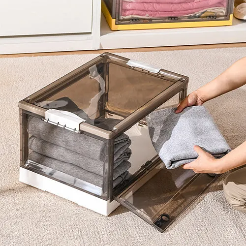 Closets Foldable Stackable Storage Box 105 Litres