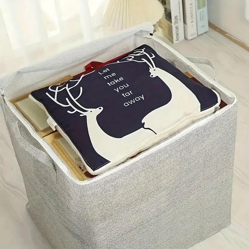 Clothes Quilt Moving Storage Box