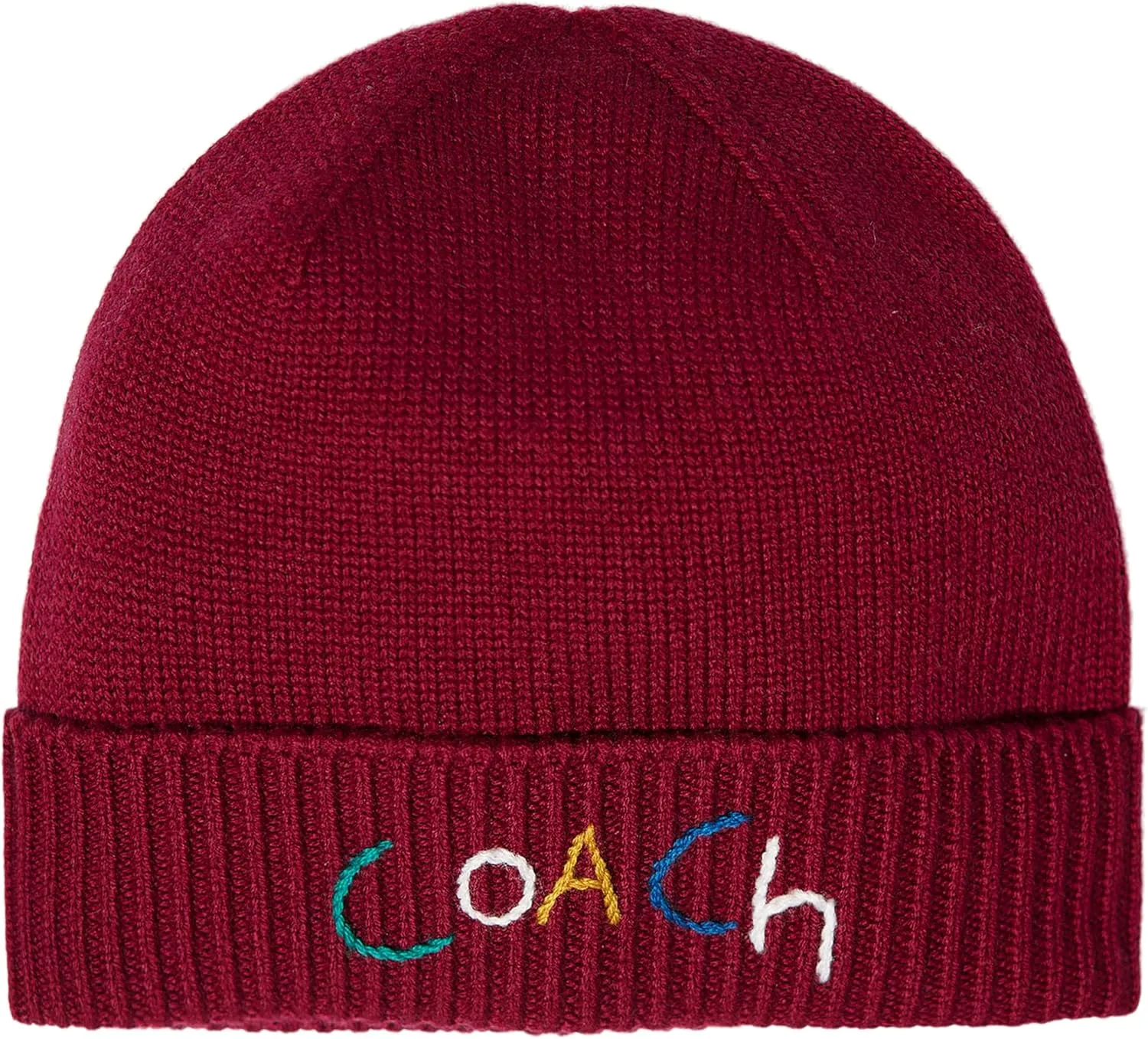 Coach Women's Embroidered Beanie with Gift Box