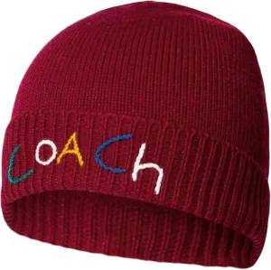 Coach Women's Embroidered Beanie with Gift Box