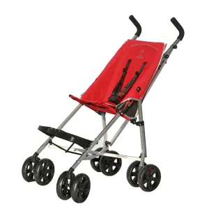 Coche XL Special Needs Stroller, Disability Stroller for Older Child, Larger Size Pushchair, Easy Folding System, Lightweight Aluminum Frame (Red)