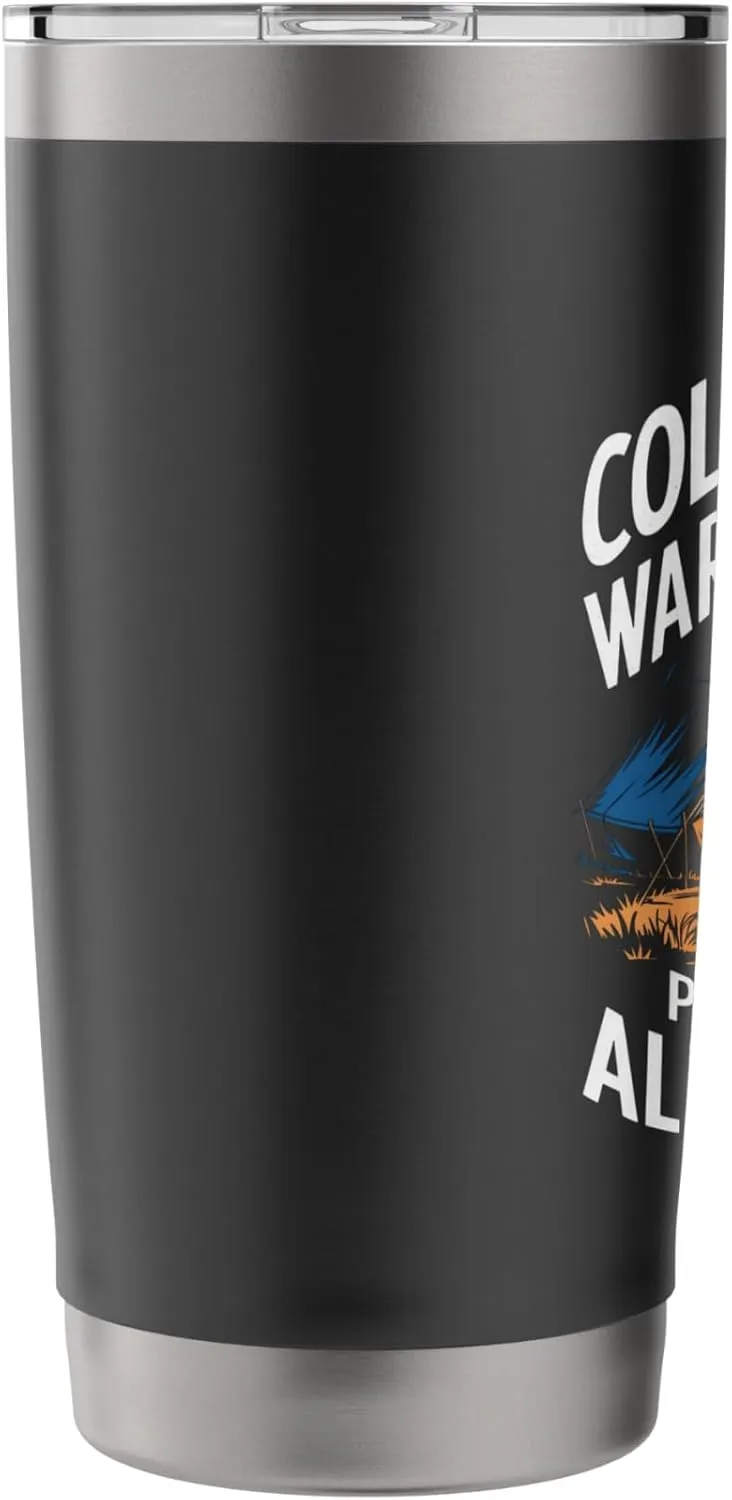 Cold Nights Warm Campfire Perfect Alpine Camp Alpine Camping Stainless Steel Insulated Tumbler
