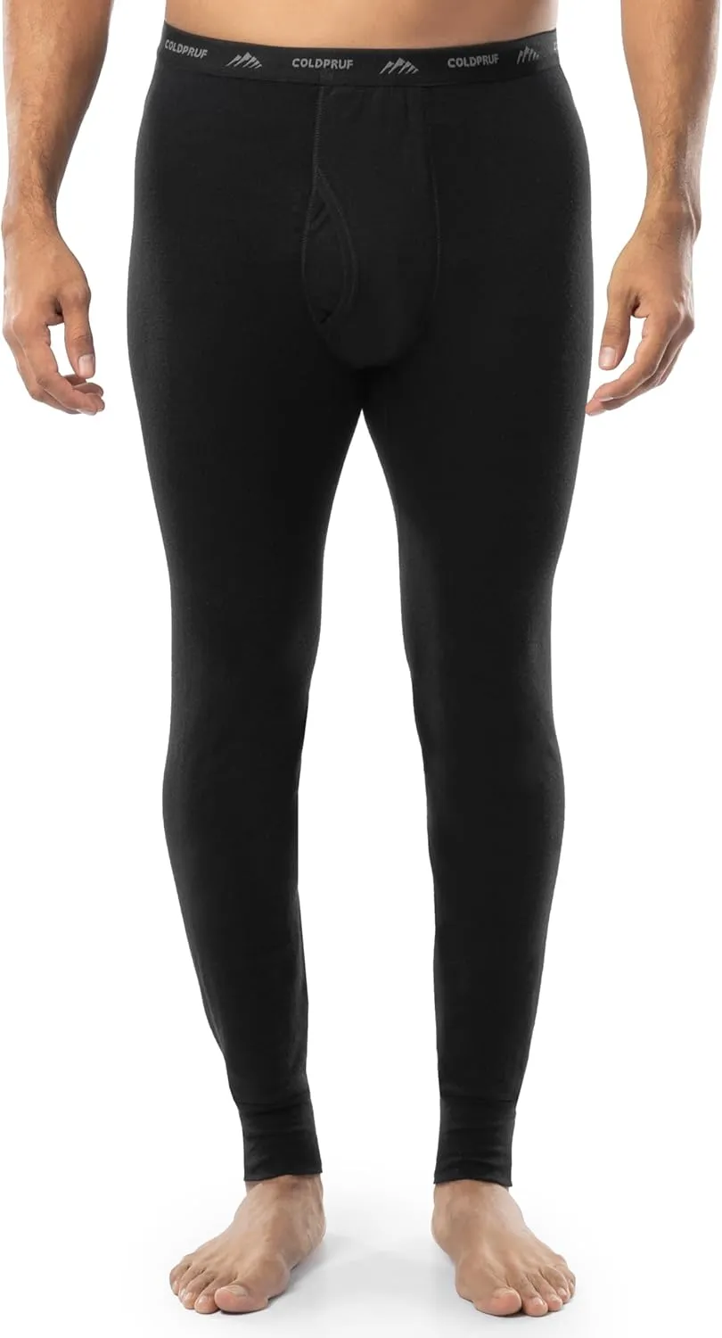 ColdPruf Men's Dual Layer Activewear Thermal Underwear Long Johns Pants
