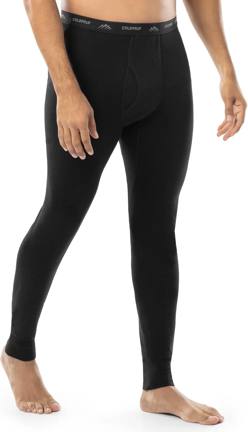 ColdPruf Men's Dual Layer Activewear Thermal Underwear Long Johns Pants