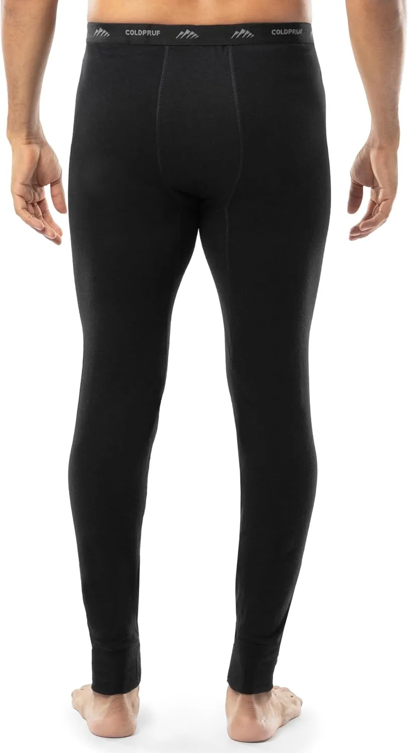 ColdPruf Men's Dual Layer Activewear Thermal Underwear Long Johns Pants