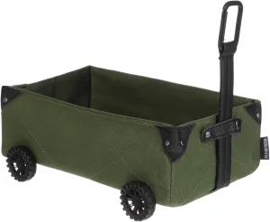 Collapsible Camping Box Storage Canvas Bottom Truck Bed Tissue Box for Outdoor Car Trolley Storage Case