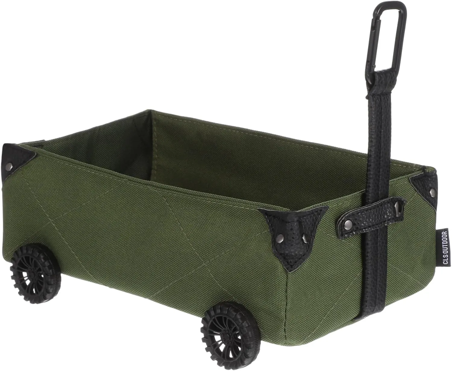 Collapsible Camping Box Storage Canvas Bottom Truck Bed Tissue Box for Outdoor Car Trolley Storage Case