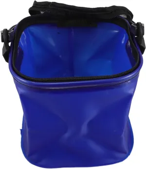 Collapsible Fishing Bucket Portable Live Fish Container Multipurpose Water Bucket for Outdoor Camping Hiking