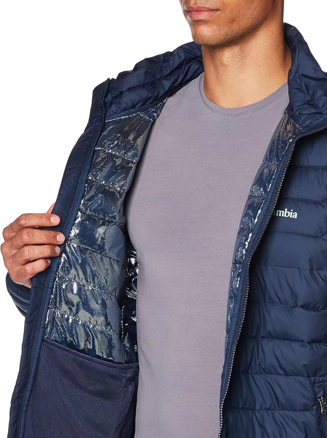 Columbia Men's Big and Tall White Out II Omni Heat Insulated Jacket