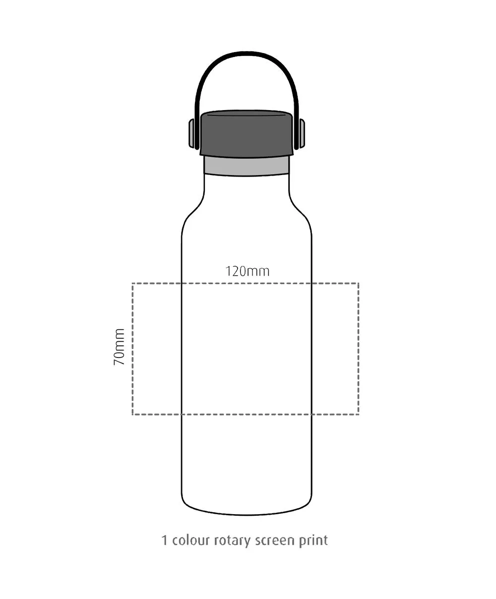 Congo Elegant, double-walled, stainless steel bottle - 500ml