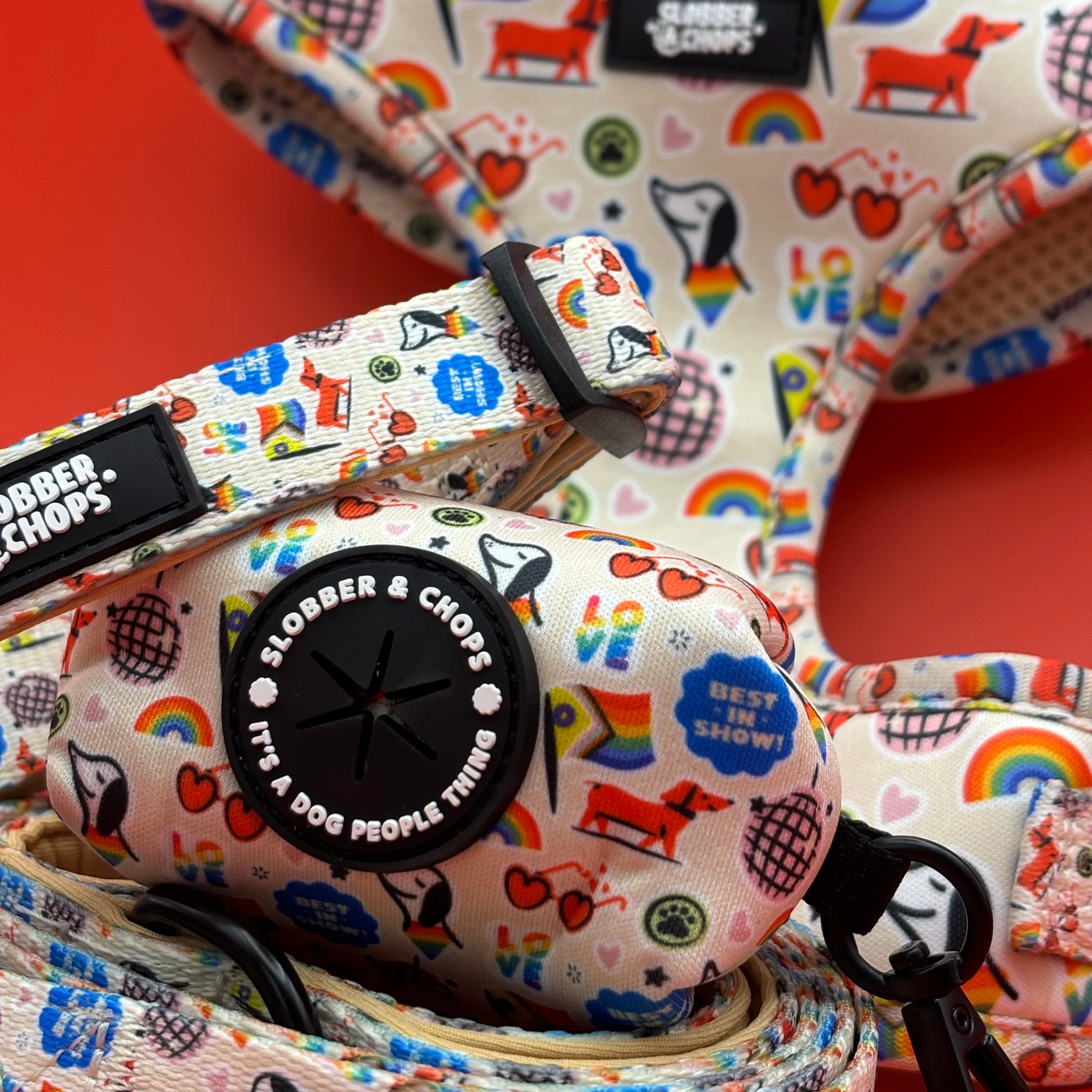 Cream Pride Harness