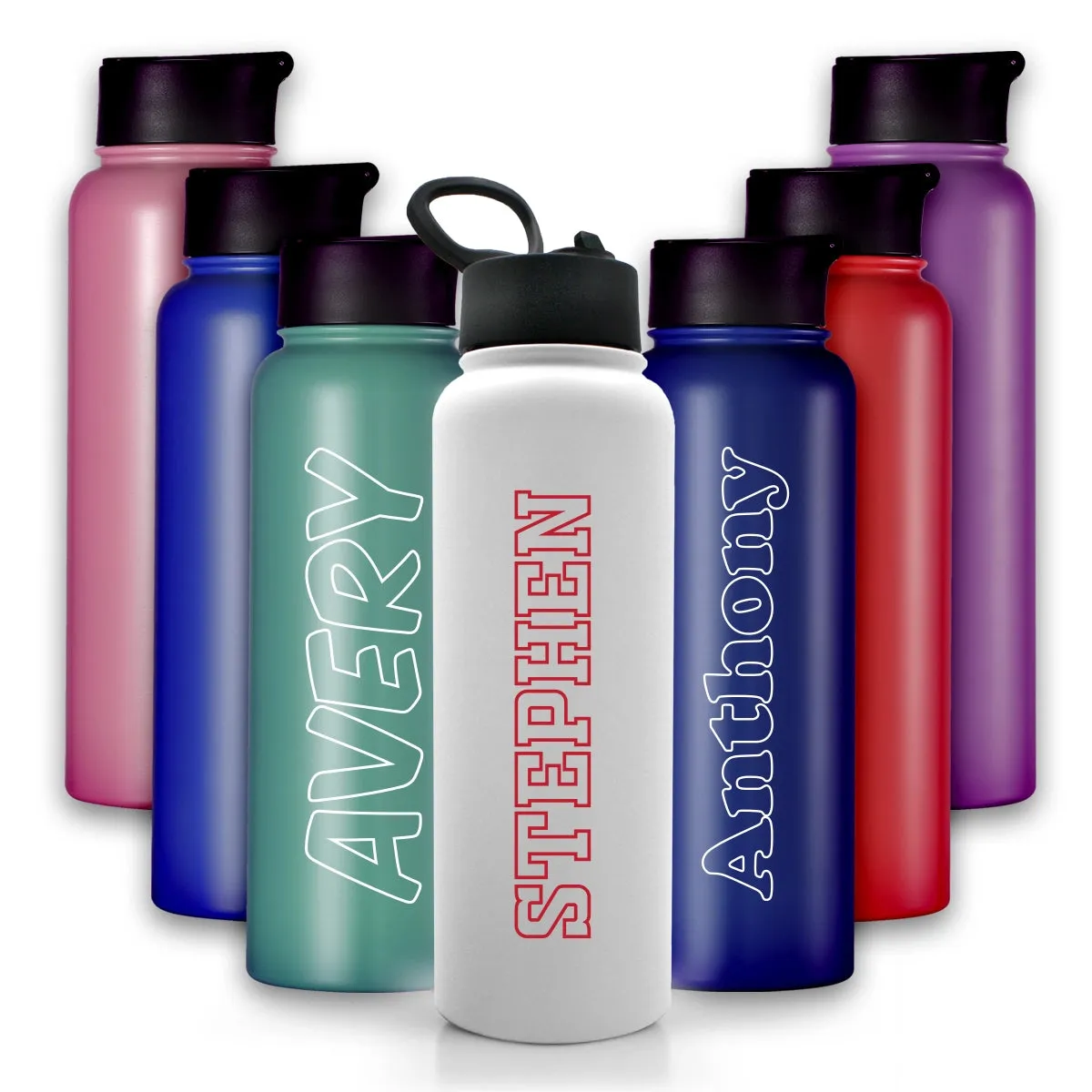 Custom Insulated Name Gift Water Bottle