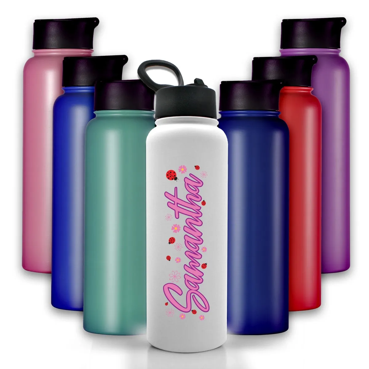 Custom Insulated Name Gift Water Bottle