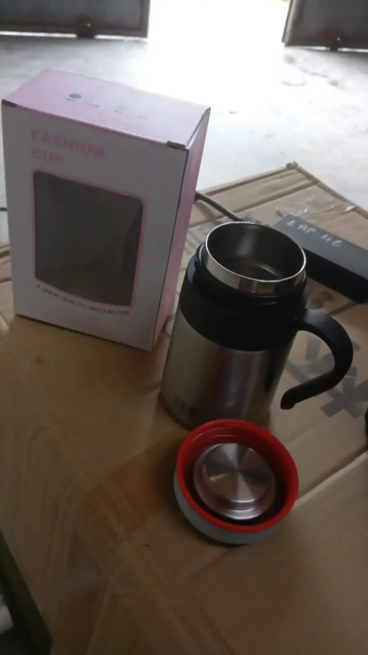 Customize Stainless Steel Mug / Bottle Vacuum Insulated Cup With Handle & Small Cup (420 ML)